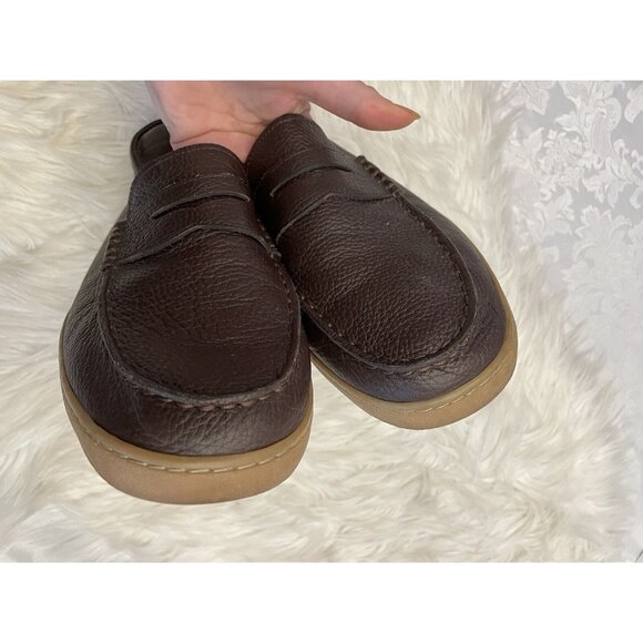 Cole Haan Pinch Maine Classics Grand O.S Brown Leather Penny Loafers Size 13M - Picture 7 of 13